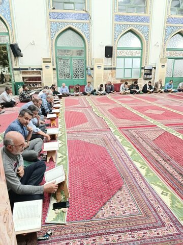 تصاویر/ آموزش تخصصی حفظ قرآن کریم در مسجد ولیعصر(عج)