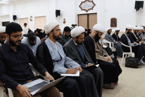 دومین جلسه درس خارج در حوزه علمیه خواهران بوشهر