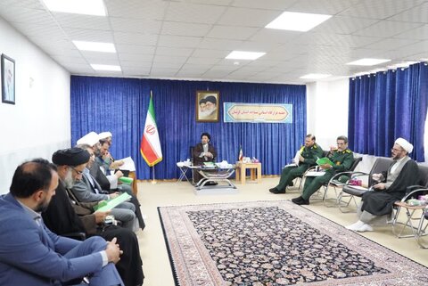 تصاویر جلسه قرارگاه راهبری و پشتیبانی مساجد استان لرستان