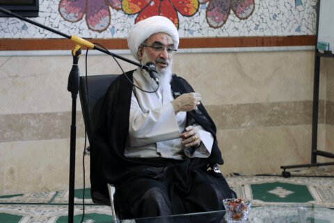 تصاویر/ برگزاری درس اخلاق در مدرسه علمیه الزهرا س بوشهر