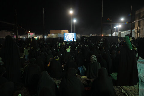 تصاویر/مراسم عزاداری شب رحلت حضرت موسی مبرقع (ع)در شهر قم