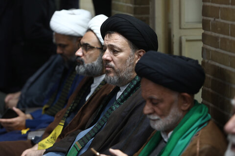 تصاویر/مراسم عزاداری شب رحلت حضرت موسی مبرقع (ع)در شهر قم