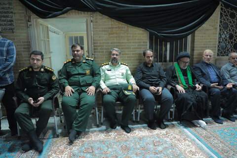 تصاویر/مراسم عزاداری شب رحلت حضرت موسی مبرقع (ع)در شهر قم