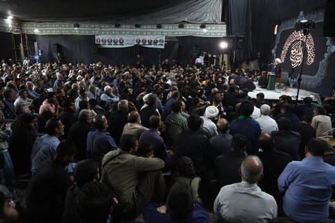 تصاویر/مراسم عزاداری شب رحلت حضرت موسی مبرقع (ع)در شهر قم