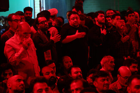 تصاویر/مراسم عزاداری شب رحلت حضرت موسی مبرقع (ع)در شهر قم