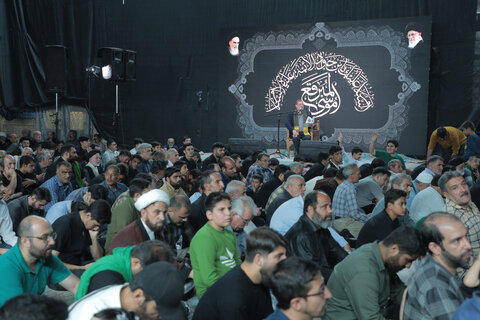 تصاویر/مراسم عزاداری شب رحلت حضرت موسی مبرقع (ع)در شهر قم