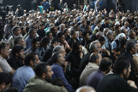 تصاویر/مراسم عزاداری شب رحلت حضرت موسی مبرقع (ع)در شهر قم