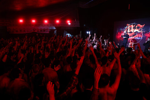 تصاویر/مراسم عزاداری شب رحلت حضرت موسی مبرقع (ع)در شهر قم