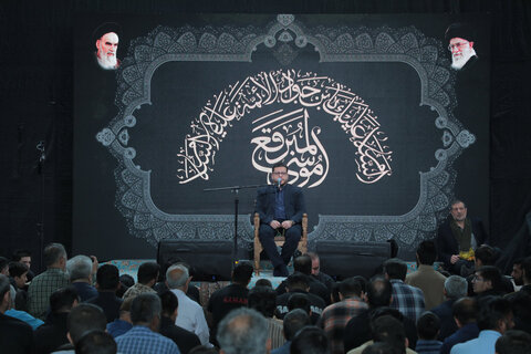 تصاویر/مراسم عزاداری شب رحلت حضرت موسی مبرقع (ع)در شهر قم