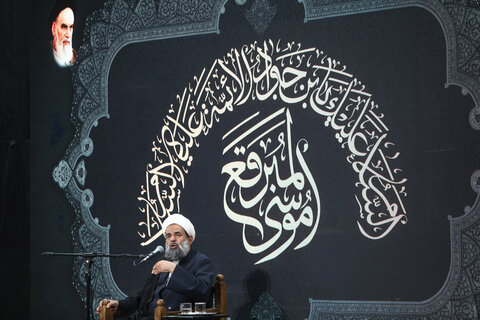 تصاویر/مراسم عزاداری شب رحلت حضرت موسی مبرقع (ع)در شهر قم