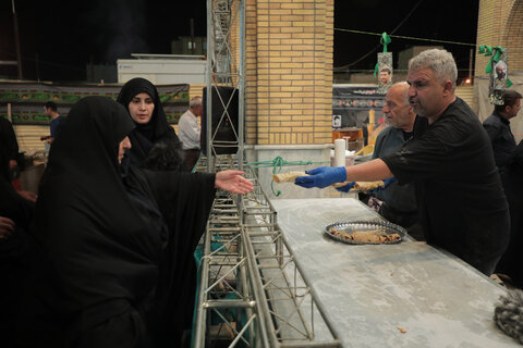 تصاویر/ برپایی موکب به مناسبت وفات حضرت موسی مبرقع(ع) در قم