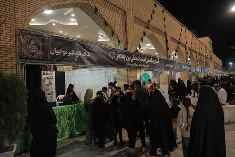 تصاویر/ برپایی موکب به مناسبت وفات حضرت موسی مبرقع(ع) در قم