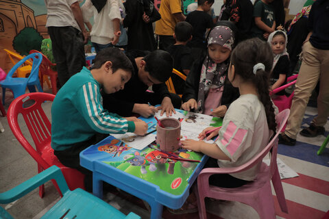 تصاویر/ برپایی موکب به مناسبت وفات حضرت موسی مبرقع(ع) در قم