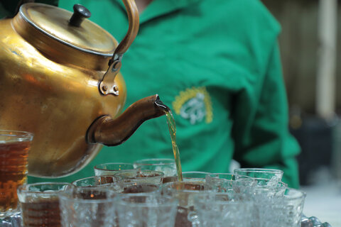 تصاویر/ برپایی موکب به مناسبت وفات حضرت موسی مبرقع(ع) در قم
