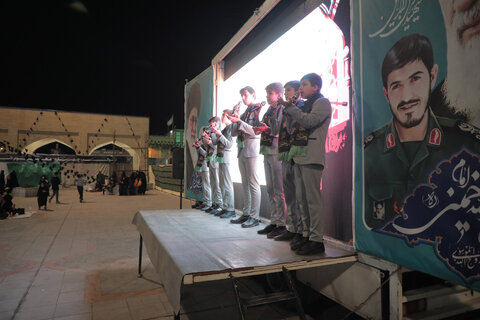 تصاویر/ برپایی موکب به مناسبت وفات حضرت موسی مبرقع(ع) در قم