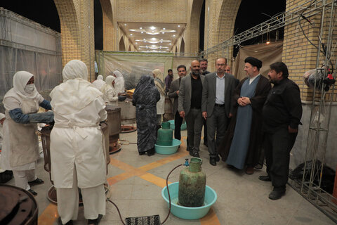 تصاویر/ برپایی موکب به مناسبت وفات حضرت موسی مبرقع(ع) در قم