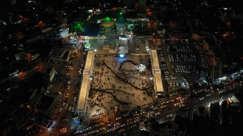 تصاویر/ برپایی موکب به مناسبت وفات حضرت موسی مبرقع(ع) در قم