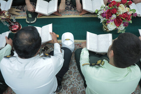 تصاویر/محفل انس با قرآن به مناسبت رحلت حضرت موسی مبرقع(ع)