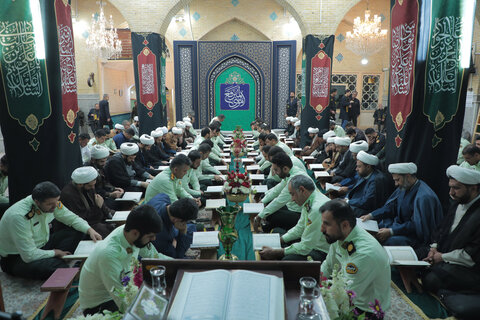 تصاویر/محفل انس با قرآن به مناسبت رحلت حضرت موسی مبرقع(ع)