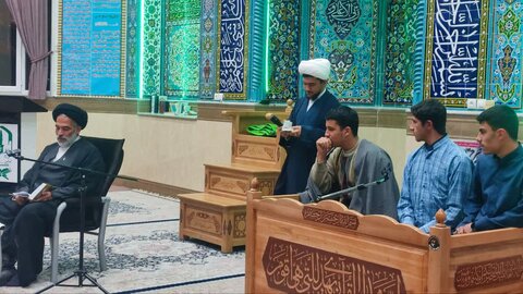 تصاویر/ محفل قرآنی در مدرسه علمیه امام علی (ع) سلماس