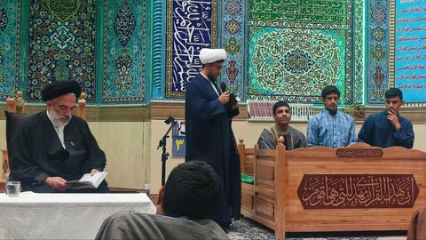تصاویر/ محفل قرآنی در مدرسه علمیه امام علی (ع) سلماس