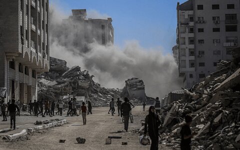 جنگ بندی کے باوجود غزہ پر صیہونیوں کی شدید جارحیت جاری