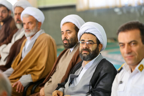 تصاویر | آیین تکریم و معارفه امام جمعه خسروشاه