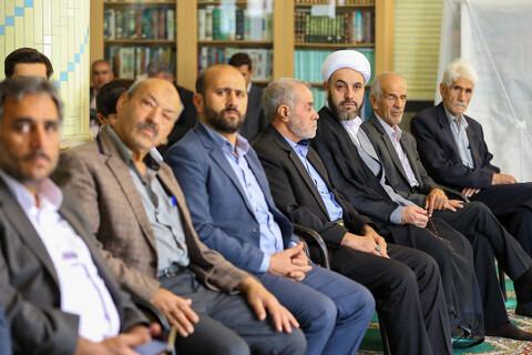 تصاویر | آیین تکریم و معارفه امام جمعه خسروشاه