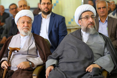 تصاویر | آیین تکریم و معارفه امام جمعه خسروشاه