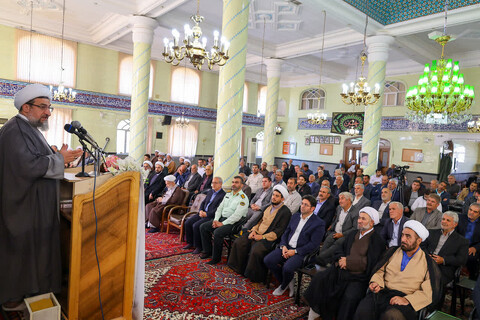 تصاویر | آیین تکریم و معارفه امام جمعه خسروشاه