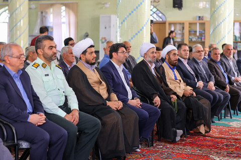 تصاویر | آیین تکریم و معارفه امام جمعه خسروشاه