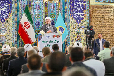 تصاویر | آیین تکریم و معارفه امام جمعه خسروشاه