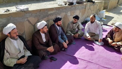 تصاویر/اردوی طلاب مدرسه علمیه امام صادق علیه‌السلام بیجار