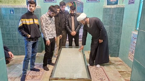 تصاویر/اردوی طلاب مدرسه علمیه امام صادق علیه‌السلام بیجار