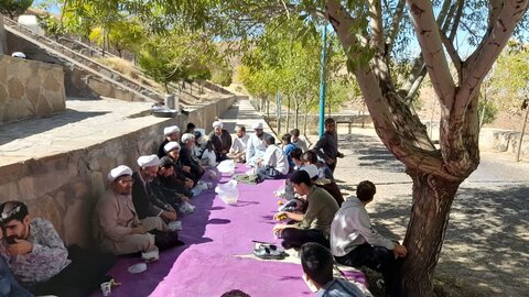 تصاویر/اردوی طلاب مدرسه علمیه امام صادق علیه‌السلام بیجار