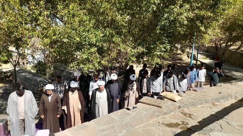 تصاویر/اردوی طلاب مدرسه علمیه امام صادق علیه‌السلام بیجار