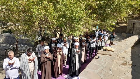 تصاویر/اردوی طلاب مدرسه علمیه امام صادق علیه‌السلام بیجار