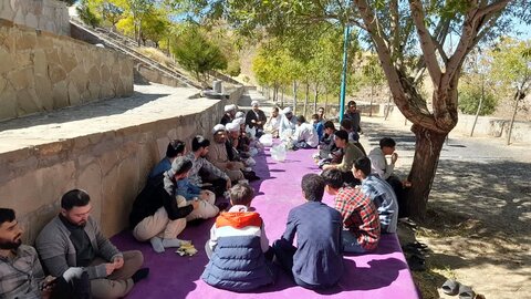 تصاویر/اردوی طلاب مدرسه علمیه امام صادق علیه‌السلام بیجار