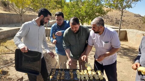 تصاویر/اردوی طلاب مدرسه علمیه امام صادق علیه‌السلام بیجار