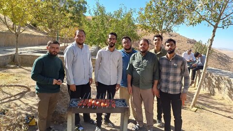 تصاویر/اردوی طلاب مدرسه علمیه امام صادق علیه‌السلام بیجار