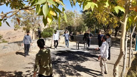 تصاویر/اردوی طلاب مدرسه علمیه امام صادق علیه‌السلام بیجار