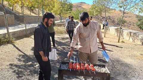 تصاویر/اردوی طلاب مدرسه علمیه امام صادق علیه‌السلام بیجار