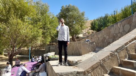 تصاویر/اردوی طلاب مدرسه علمیه امام صادق علیه‌السلام بیجار