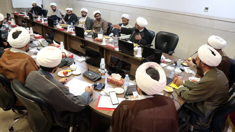 تصلویر/ کمیسیون های اجلاسیه معاونان پژوهش حوزه های علمیه استان ها