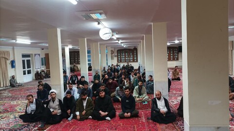 تصاویر/ هیئت هفتگی مدرسه علمیه ولیعصر(عج)تبریز