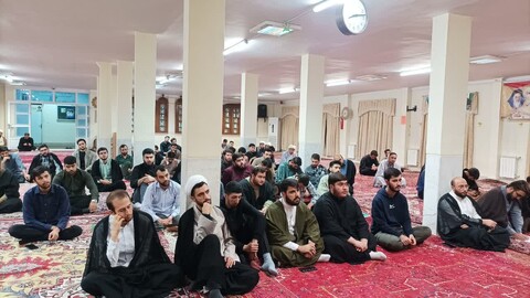 تصاویر/ هیئت هفتگی مدرسه علمیه ولیعصر(عج)تبریز