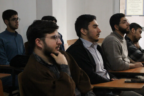 تصاویر/ نشست تبیین طرح ولایت در حوزه علمیه صاحب الزمان (عج) مرند