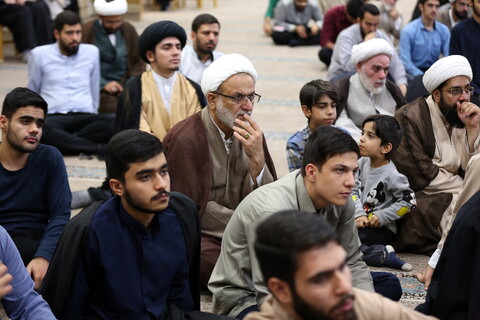 تصاویر/ درس اخلاق آیت‌الله العظمی سبحانی