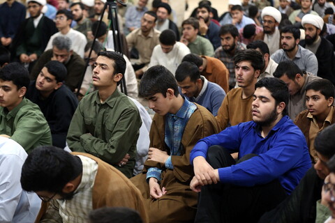 تصاویر/ درس اخلاق آیت‌الله العظمی سبحانی