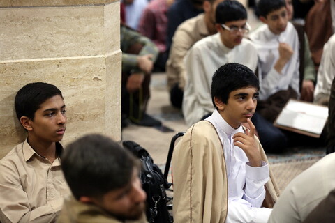 تصاویر/ درس اخلاق آیت‌الله العظمی سبحانی